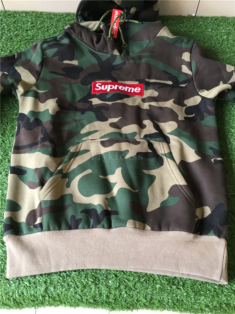 Supreme Camo Ripstop Pullover